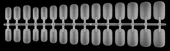 Boite de 240 Capsules Full Square S en Plastique ABS Transparente Mat OCIBEL