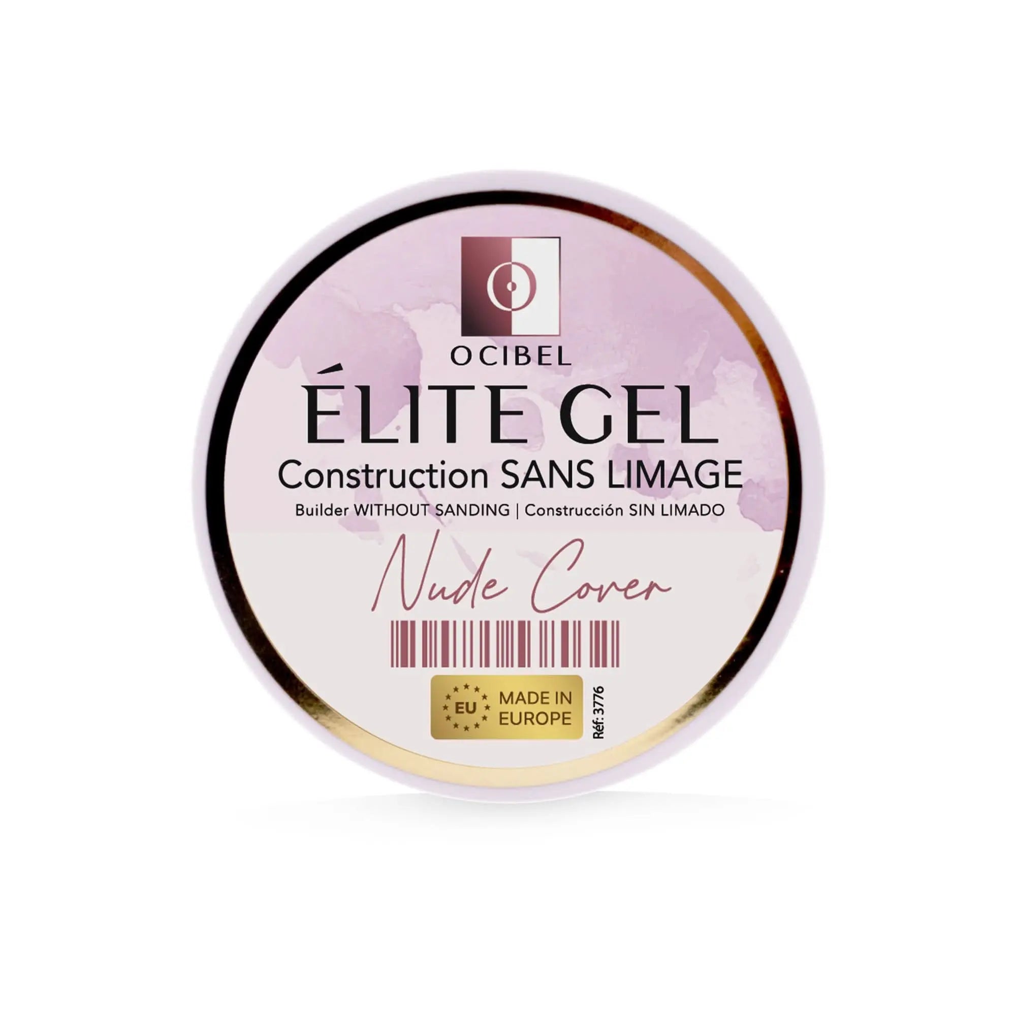 Élite Gel Construction SANS LIMAGE 45g - SANS TPO & HEMA - Nude Cover OCIBEL