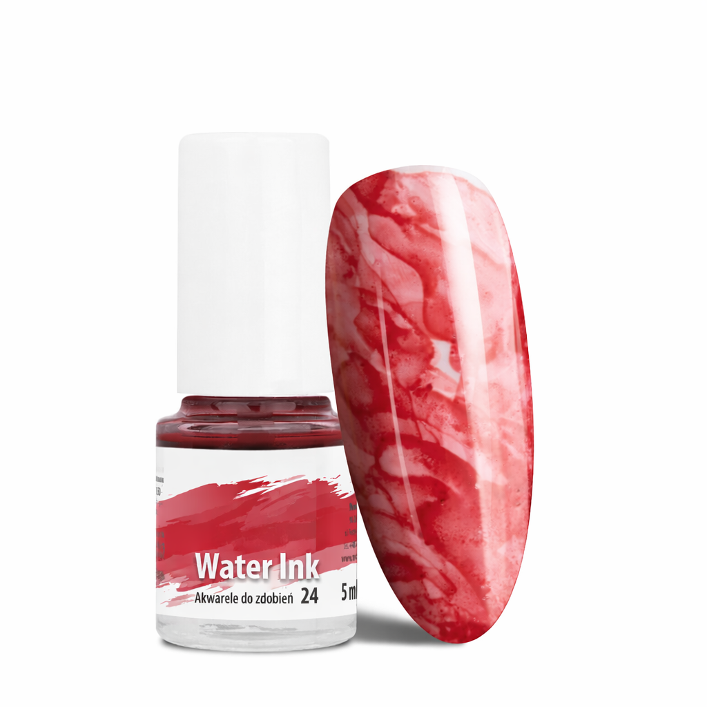 Encre INK Rouge Nail Art – Encre Aquarelle pour Décorations Ongles – 5 ml OCIBEL