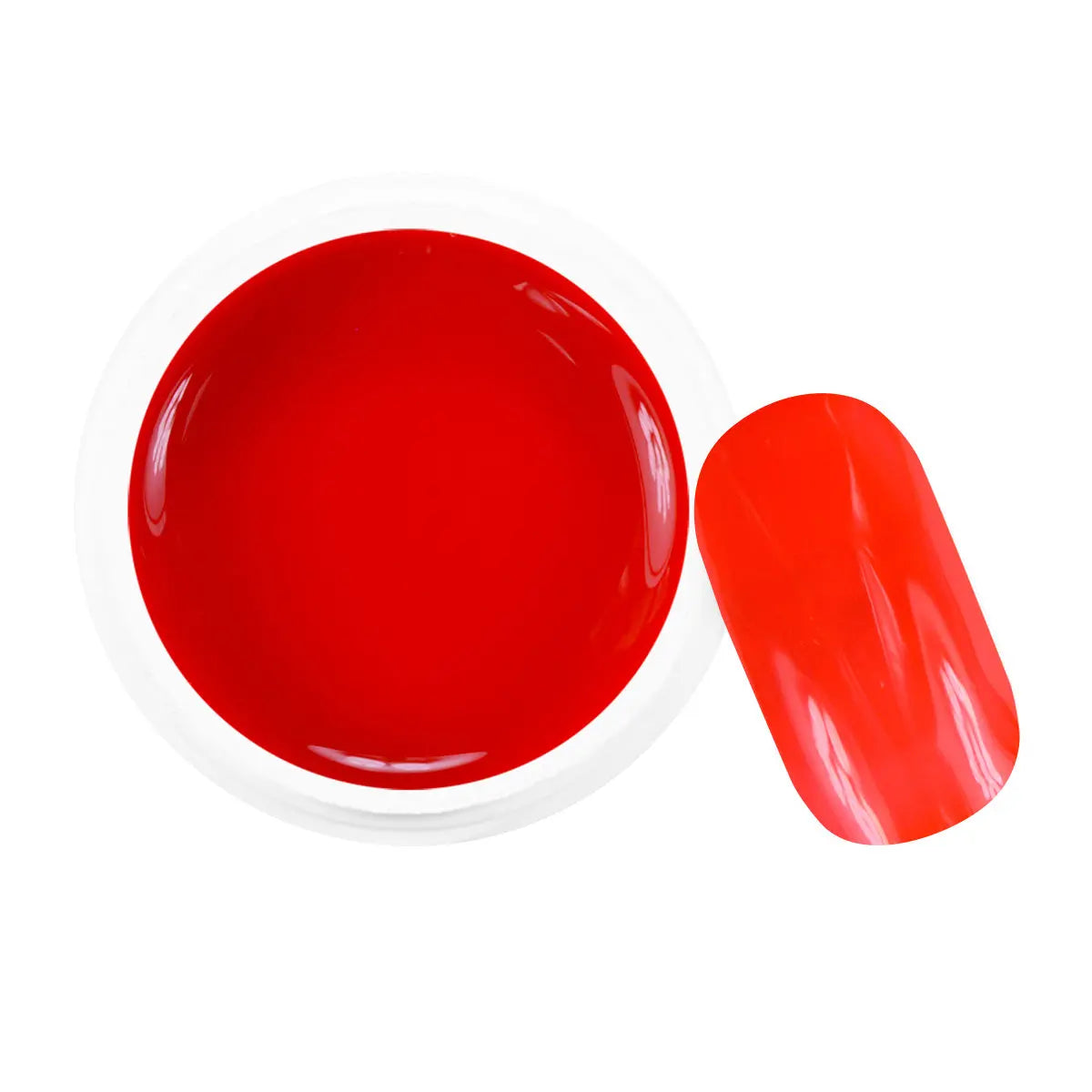 Gel Color Pro 5ml 2285 - Néon Rouge Orangé OCIBEL