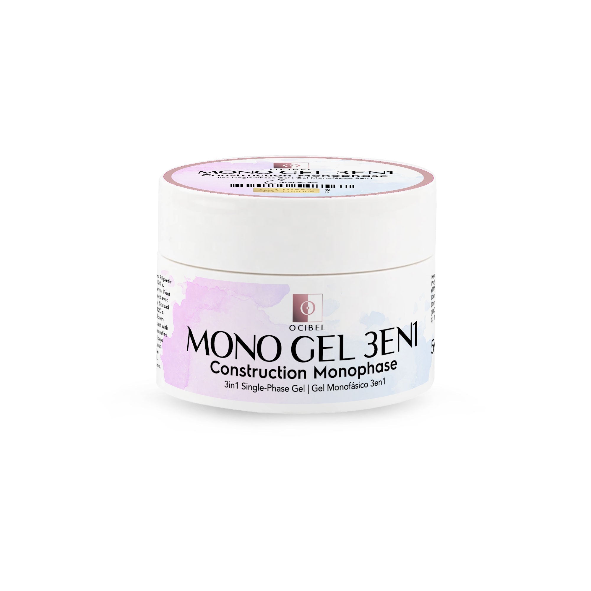 Gel Monophase 3en1 50g - Sans TPO - Sans HEMA - Cover OCIBEL