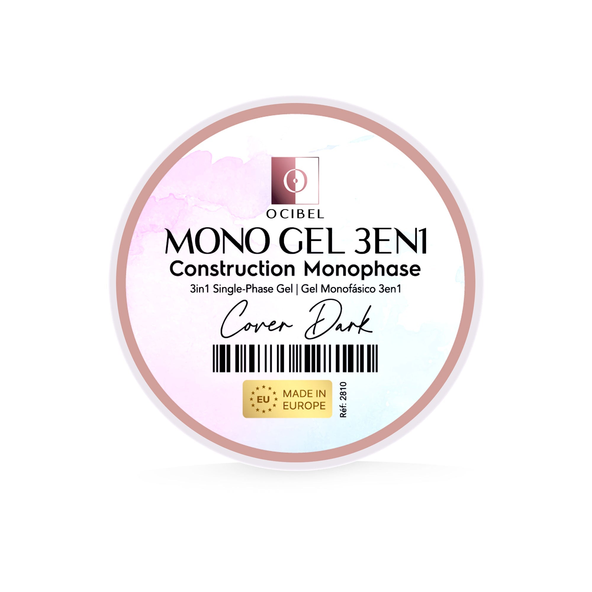 Gel Monophase 3en1 50g - Sans TPO - Sans Hema - Cover Dark OCIBEL