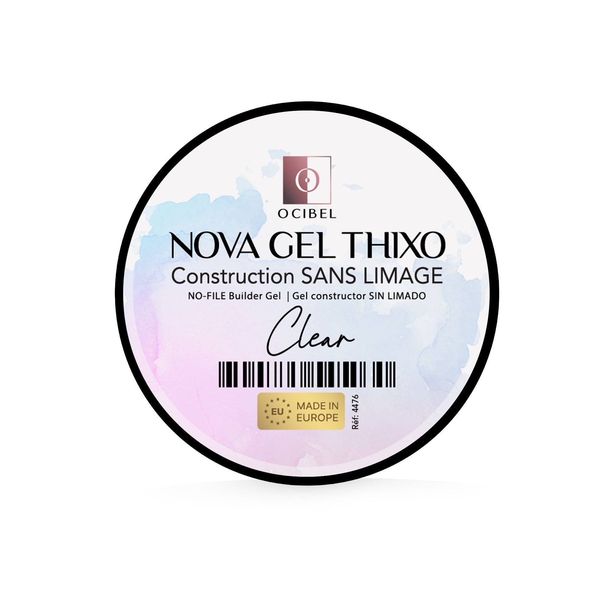 Gel de Construction Thixo SANS LIMAGE 50g - Sans TPO & HEMA - Clear OCIBEL