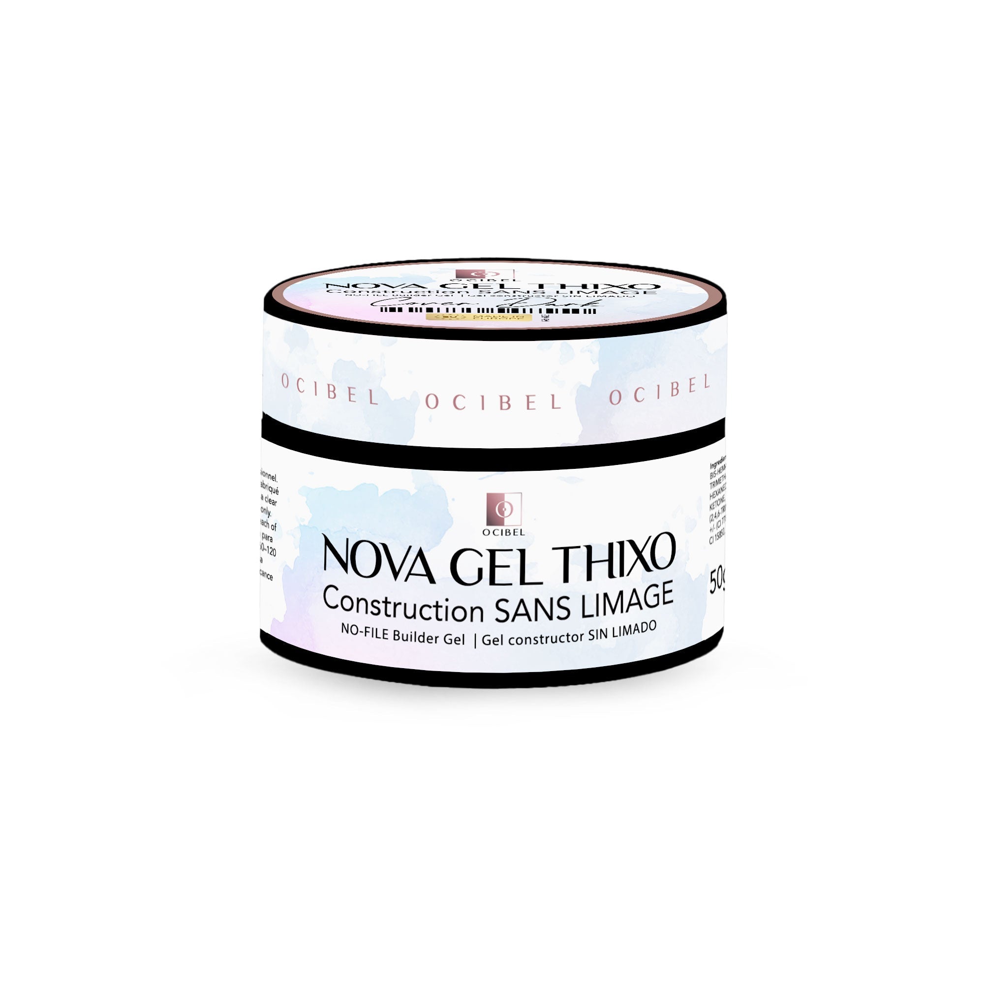 Gel de Construction Thixo SANS LIMAGE 50g - Sans TPO & HEMA - Cover Dark OCIBEL