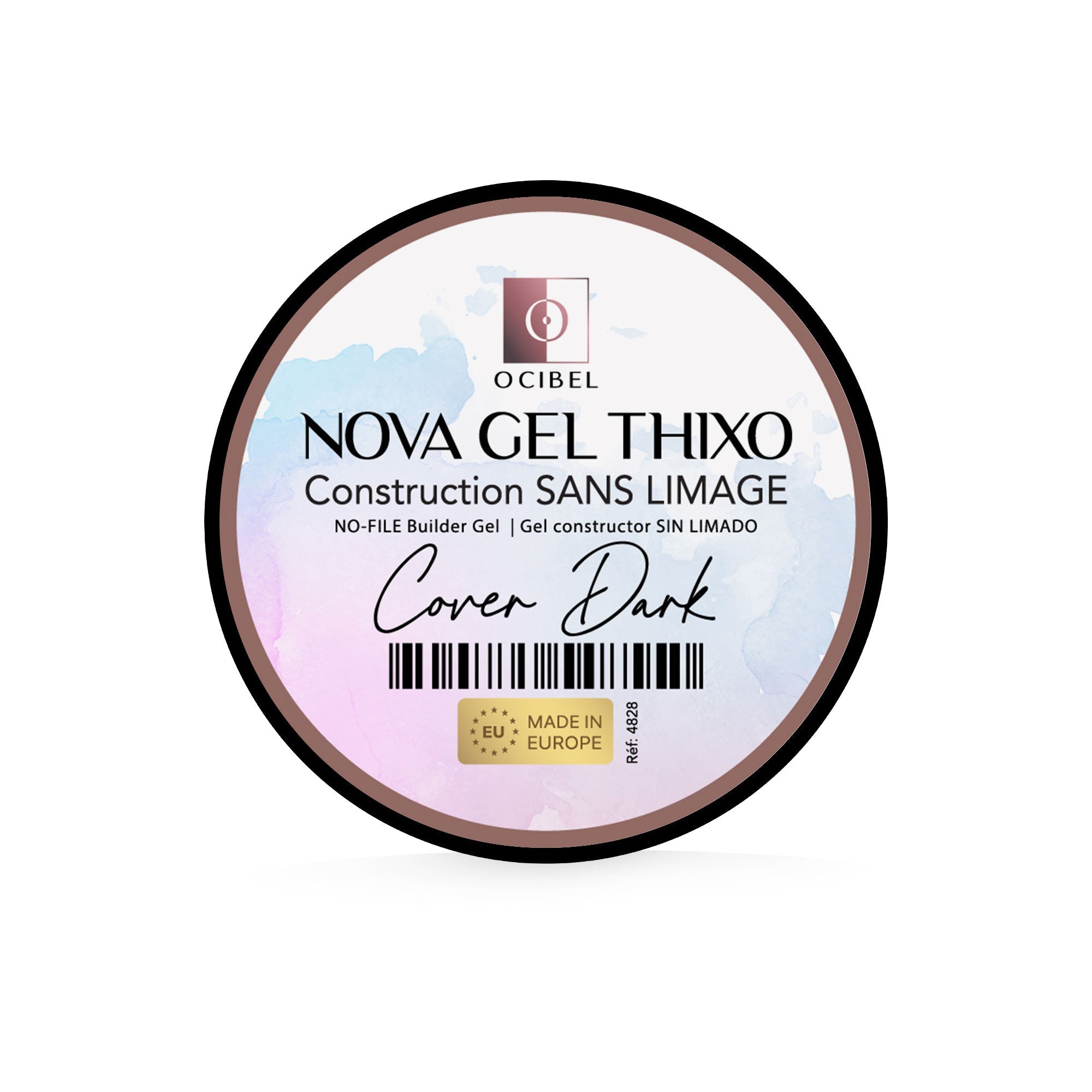 Gel de Construction Thixo SANS LIMAGE 50g - Sans TPO & HEMA - Cover Dark OCIBEL