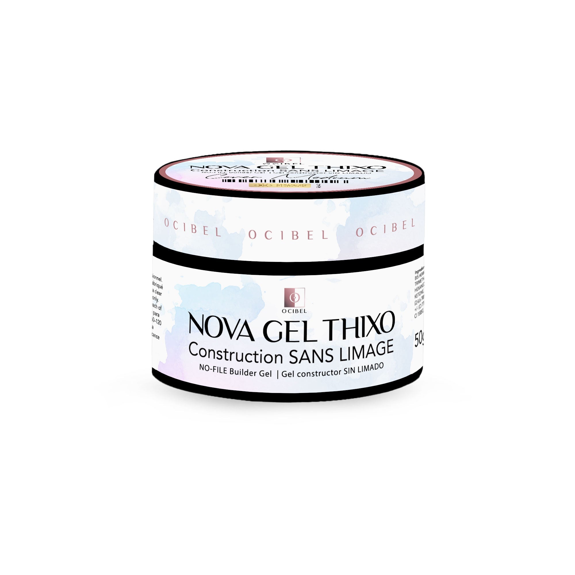 Gel de Construction Thixo SANS LIMAGE 50g - Sans TPO & HEMA - Cover Medium OCIBEL
