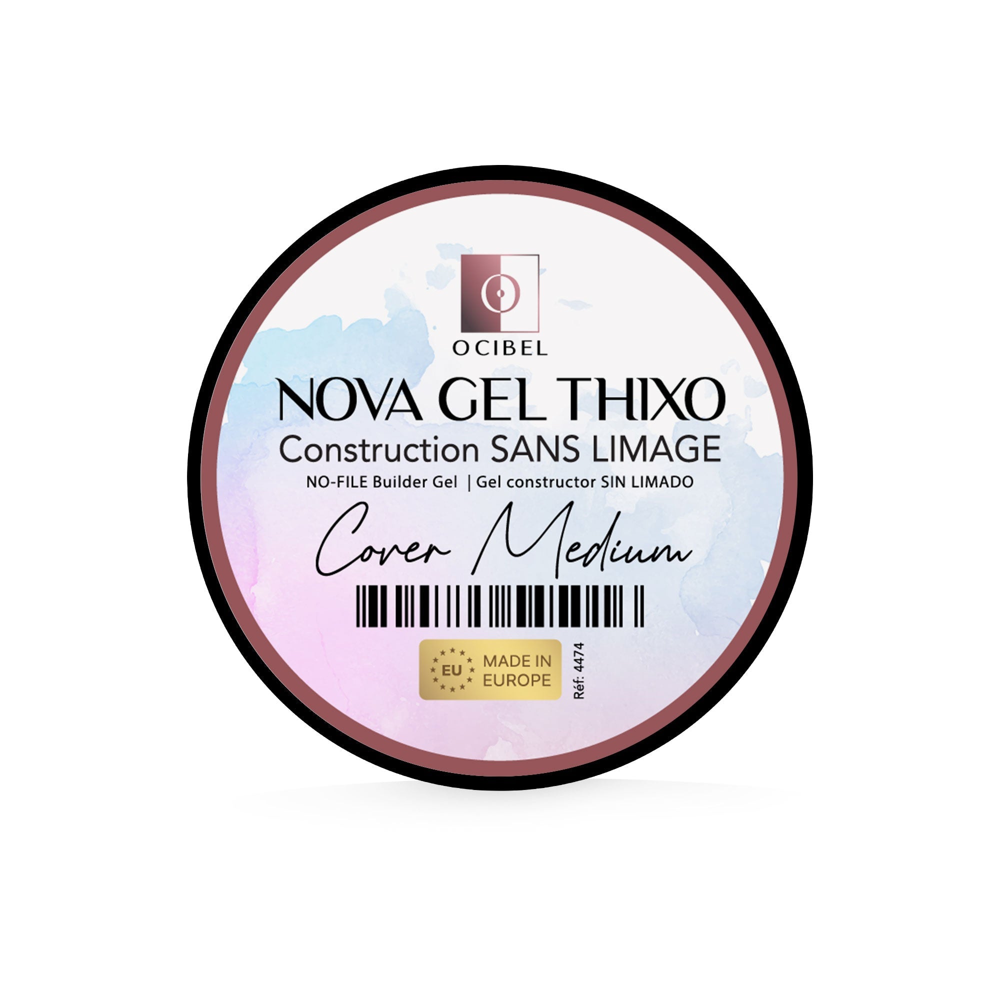Gel de Construction Thixo SANS LIMAGE 50g - Sans TPO & HEMA - Cover Medium OCIBEL