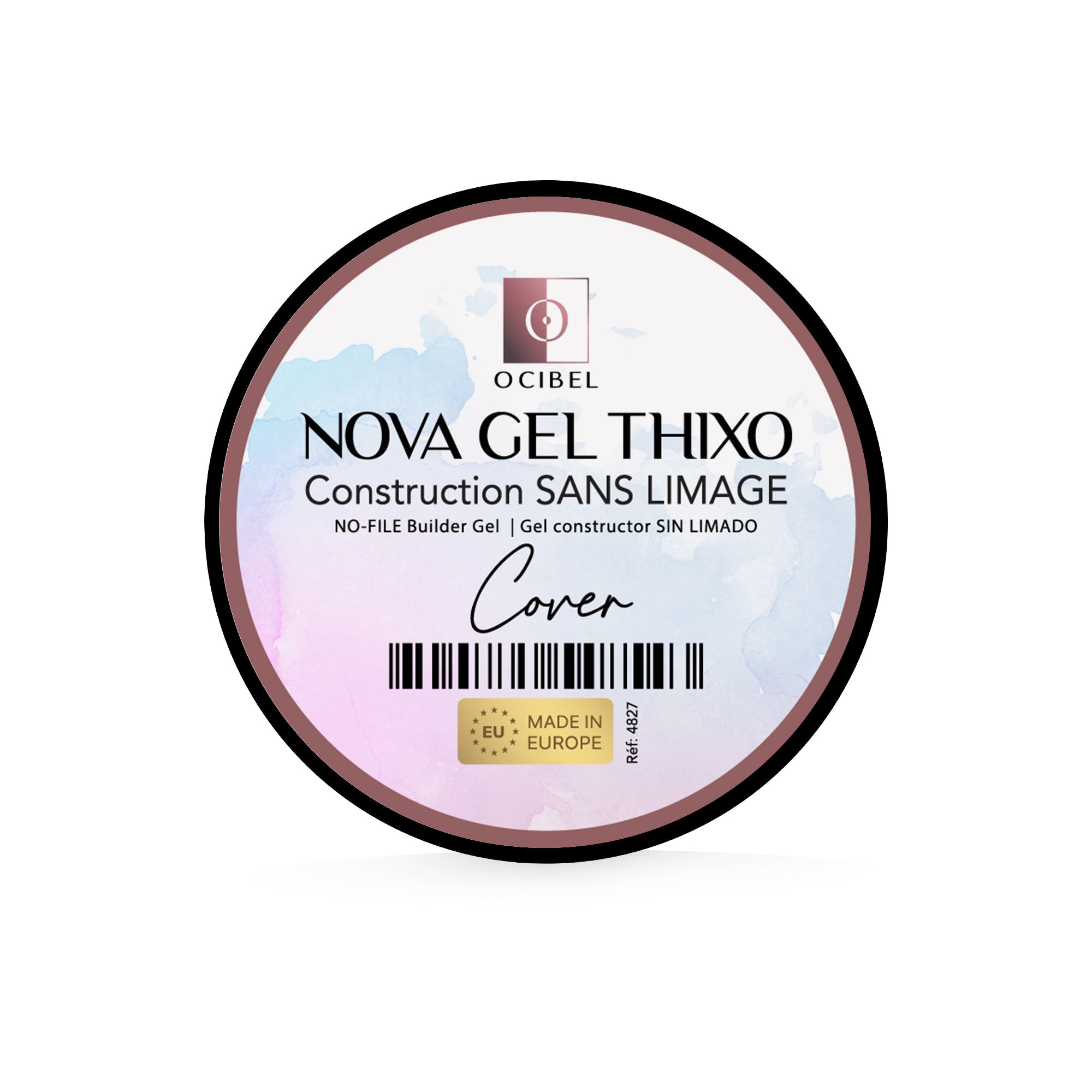 Gel de Construction Thixo SANS LIMAGE 50g - Sans TPO & HEMA - Cover OCIBEL
