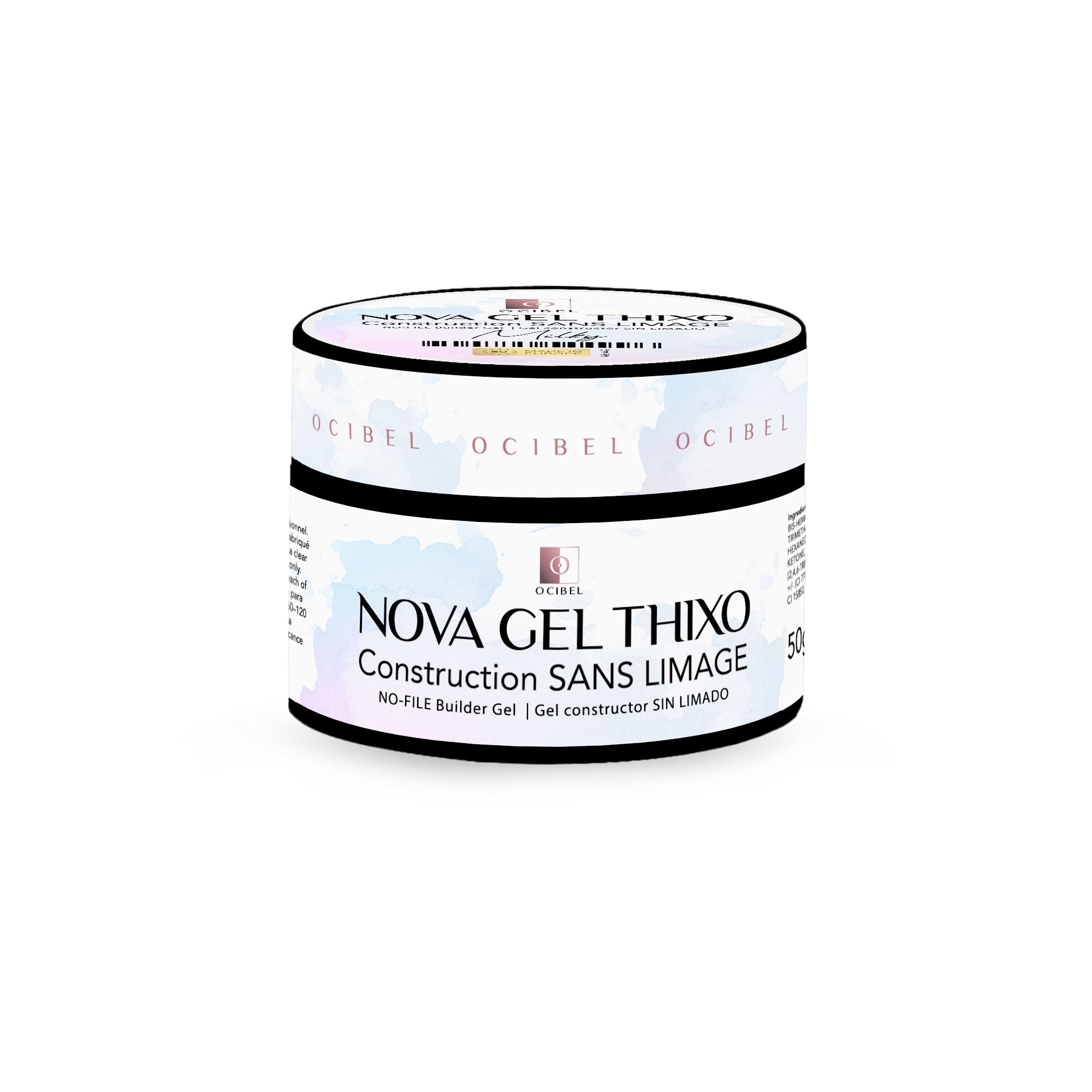 Gel de Construction Thixo SANS LIMAGE 50g - Sans TPO & HEMA - Milky OCIBEL