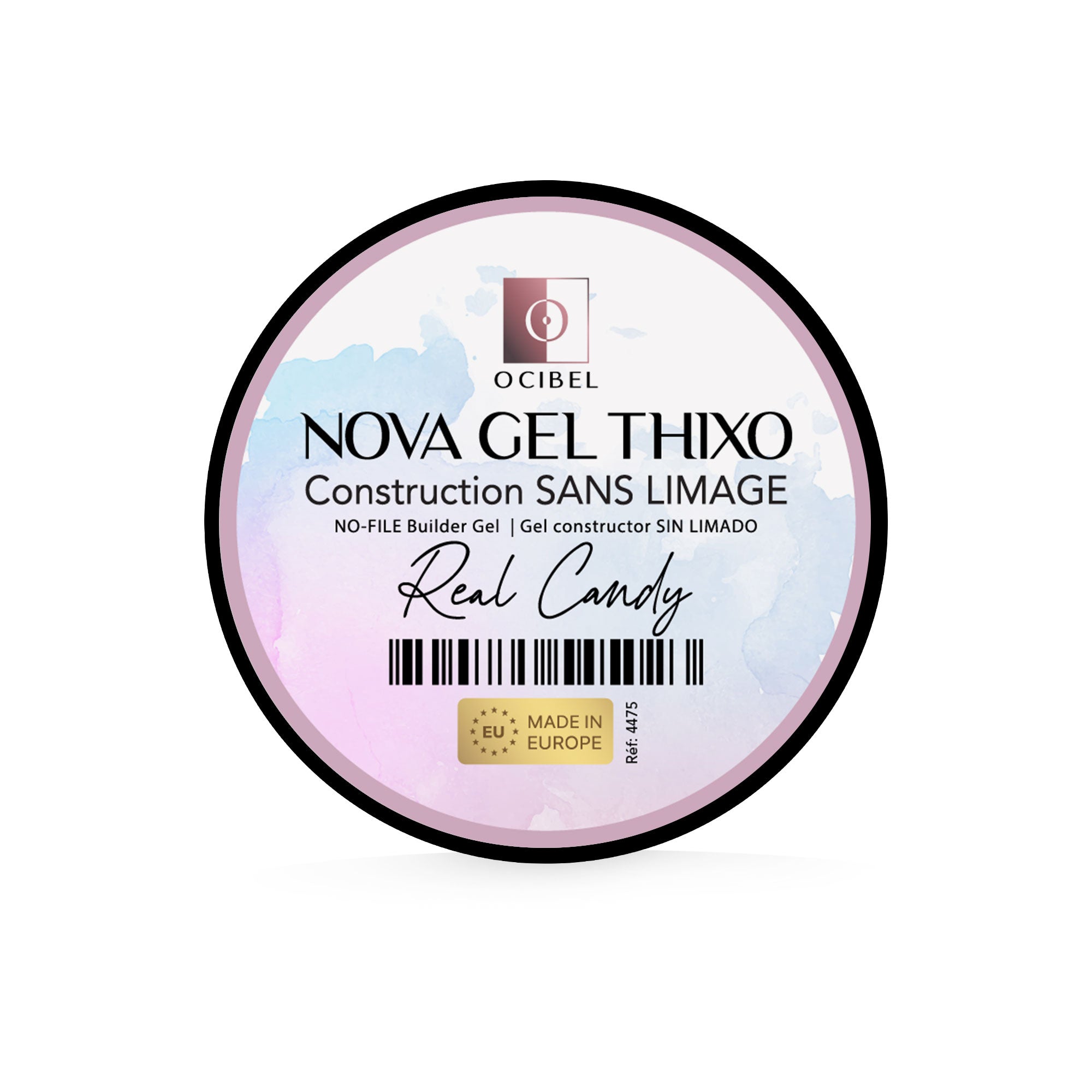 Gel de Construction Thixo SANS LIMAGE 50g - Sans TPO & HEMA - Real Candy OCIBEL