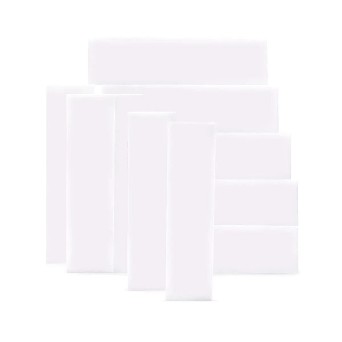 Lot 10 Blocs Polissoir 4 Faces 100/100 Blanc OCIBEL