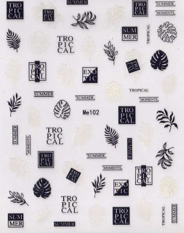 Planche Stickers Autocollant Motif OCIBEL