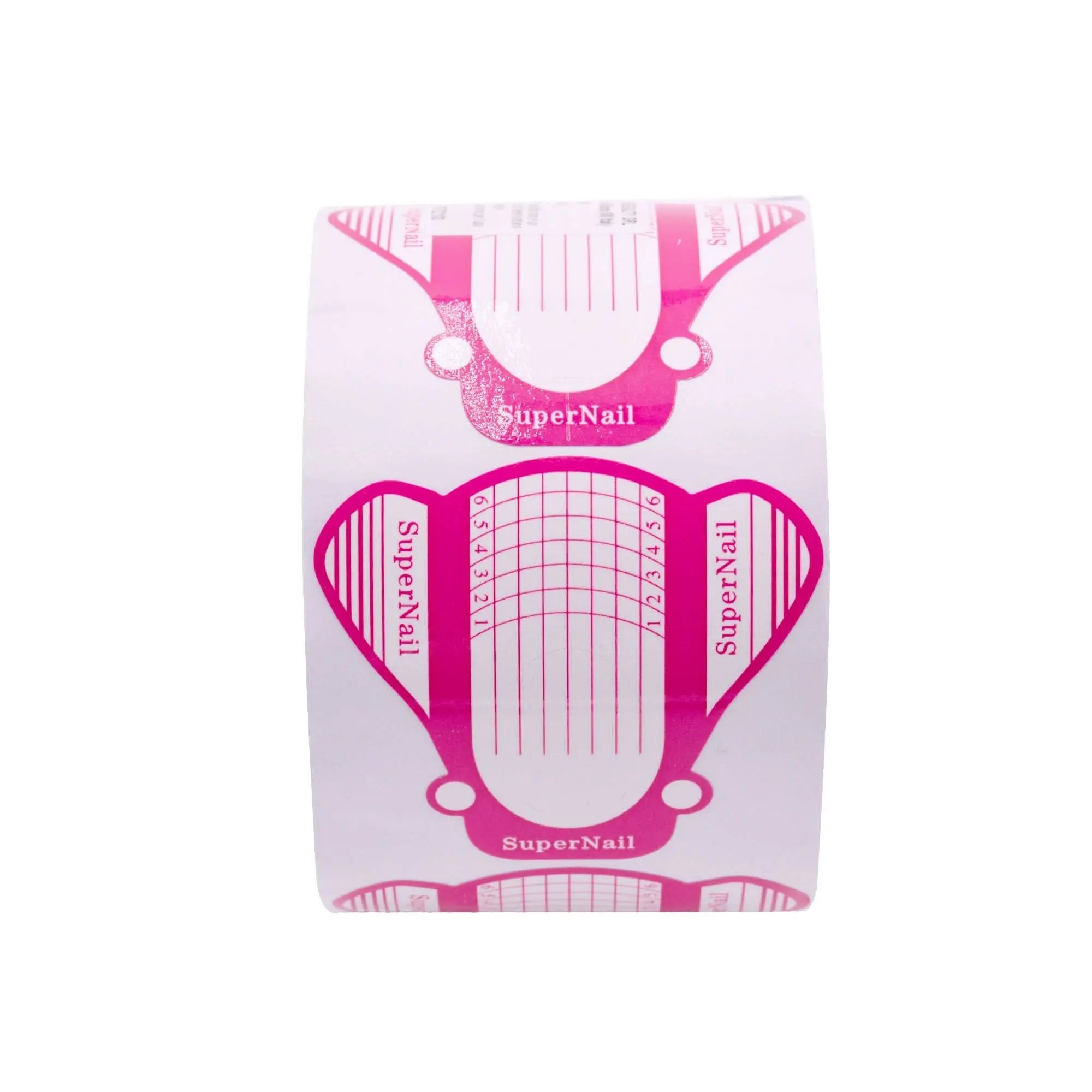 Rouleau 500 Chablons Carré Arrondi – Pour réaliser des ongles Carré, Amande OCIBEL