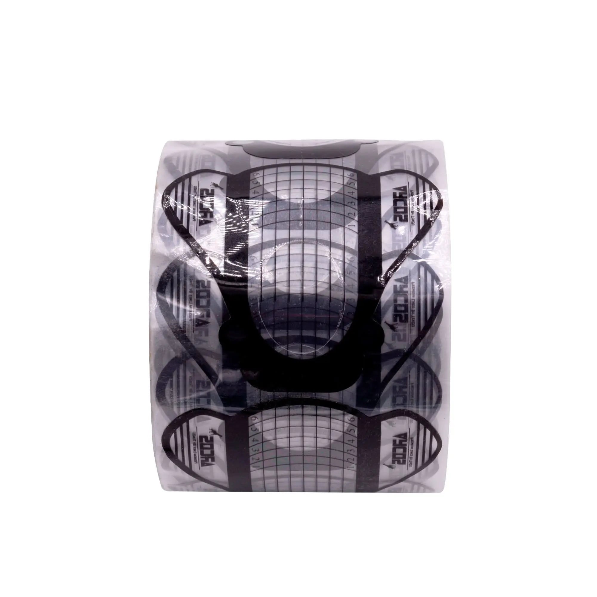 Rouleau 500 Chablons Transparent Carré Arrondi Pour réaliser des ongles Carré, Amande OCIBEL