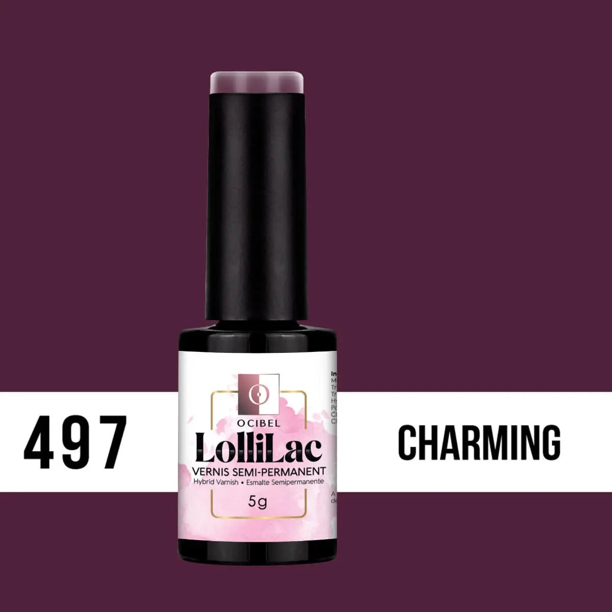 Vernis Semi Permanent UV / LED - Automne N°497 OCIBEL