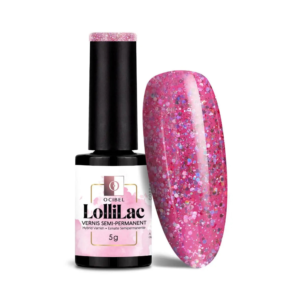 Vernis Semi Permanent UV / LED - Bling Bling N°572 OCIBEL