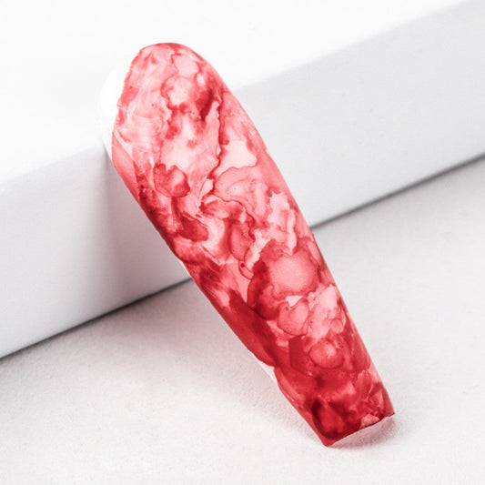 Encre INK Rouge Nail Art – Encre Aquarelle pour Décorations Ongles – 5 ml OCIBEL