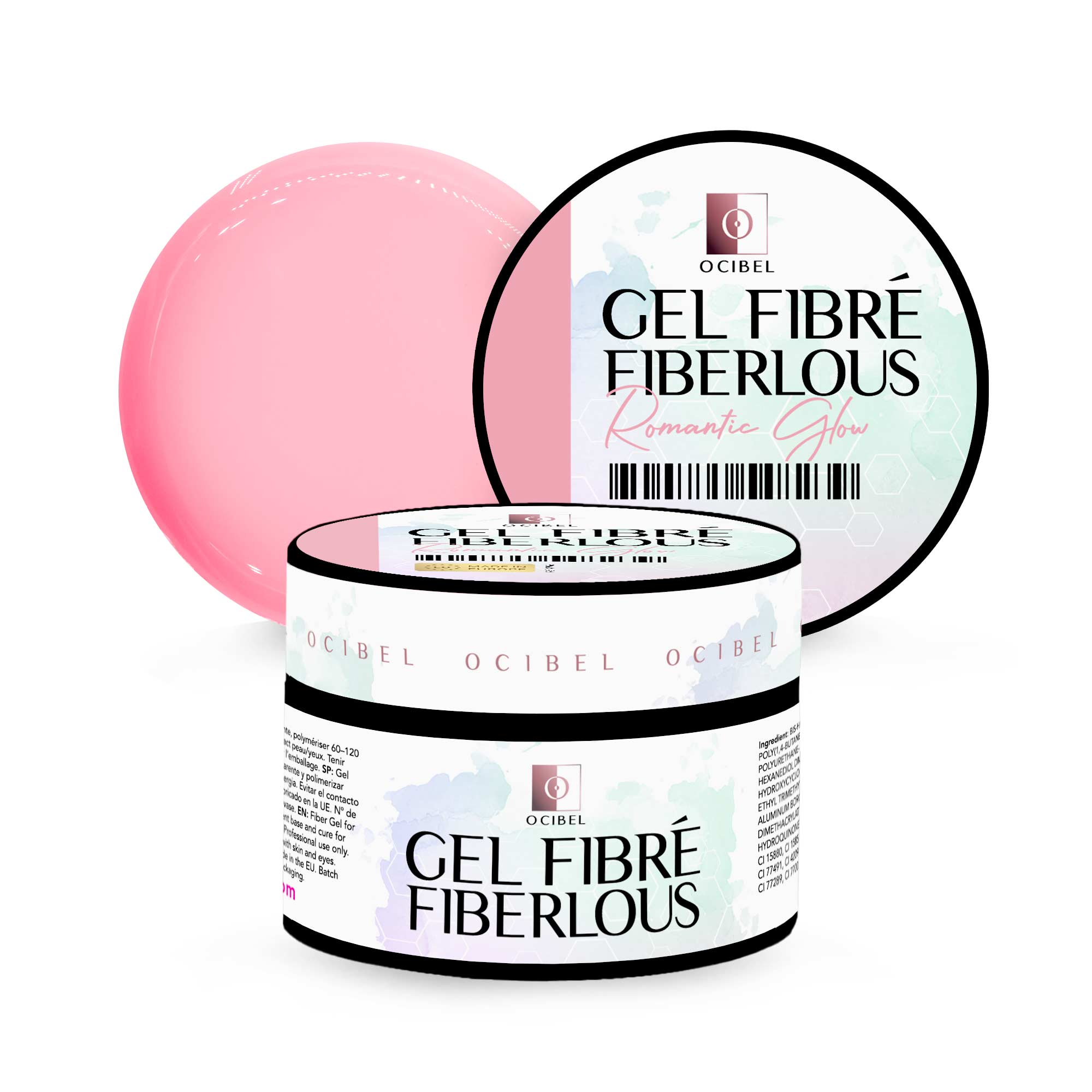 Fiberlous - Gel Fibré 50g - Wedding Pink OCIBEL