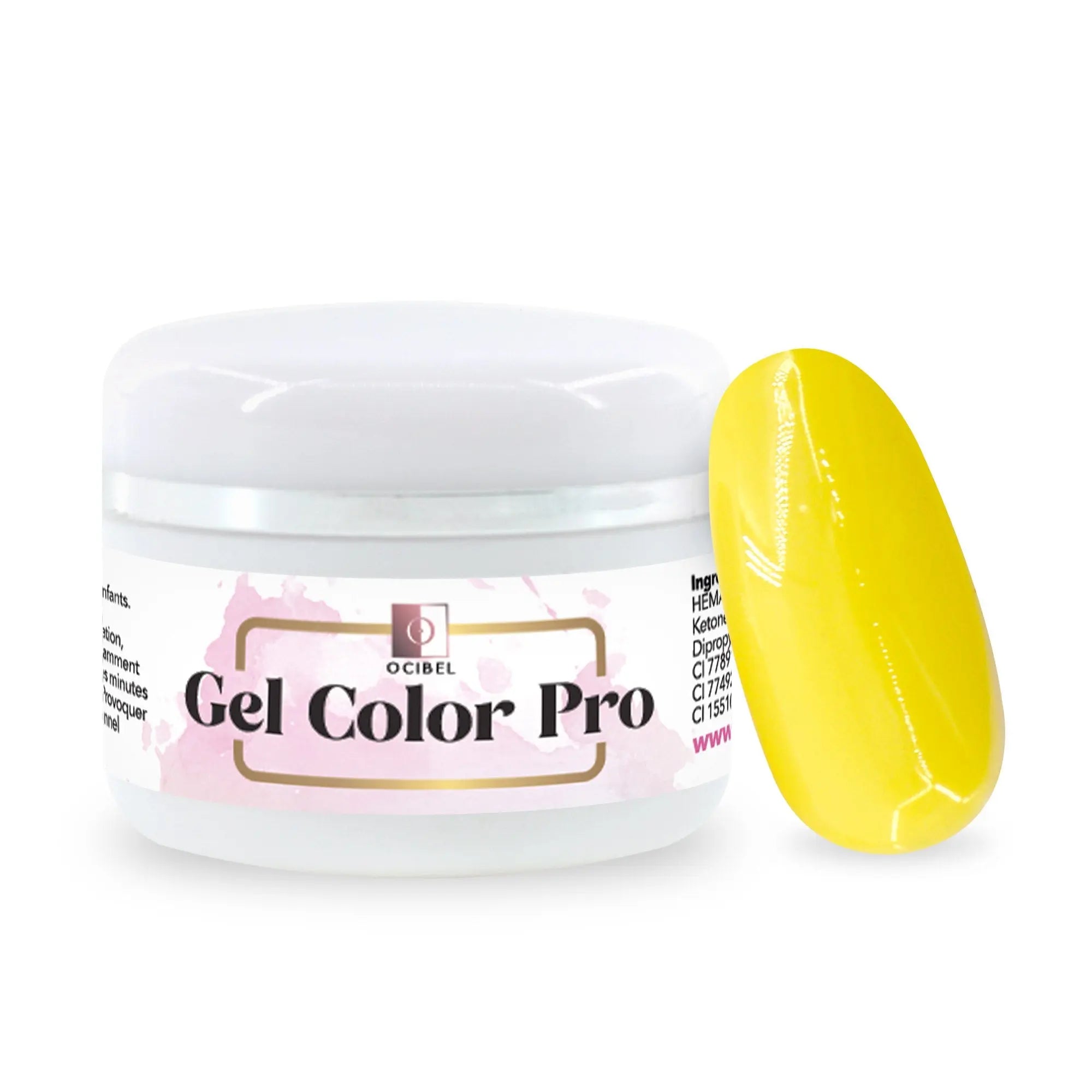 Gel Color Pro 5ml 4711 - Jaune Soleil OCIBEL