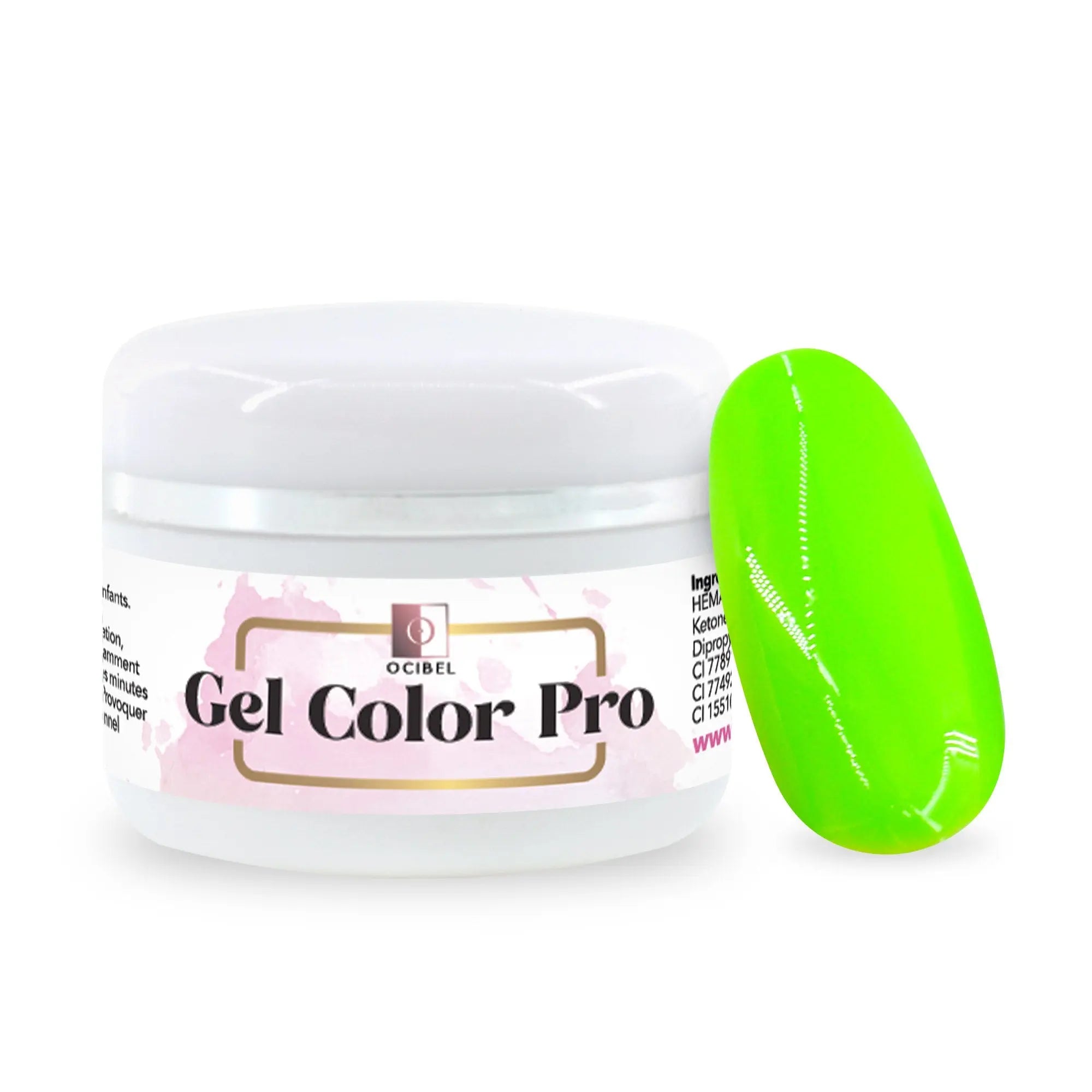 Gel Color Pro 5ml 4782 - Vert Fluo OCIBEL