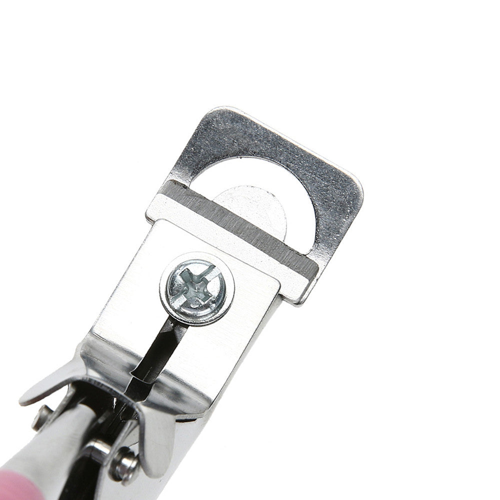 Guillotine Coupe-Capsules Ongles Professionnelle – Acier Haute Précision – Manche Rose Antidérapant OCIBEL