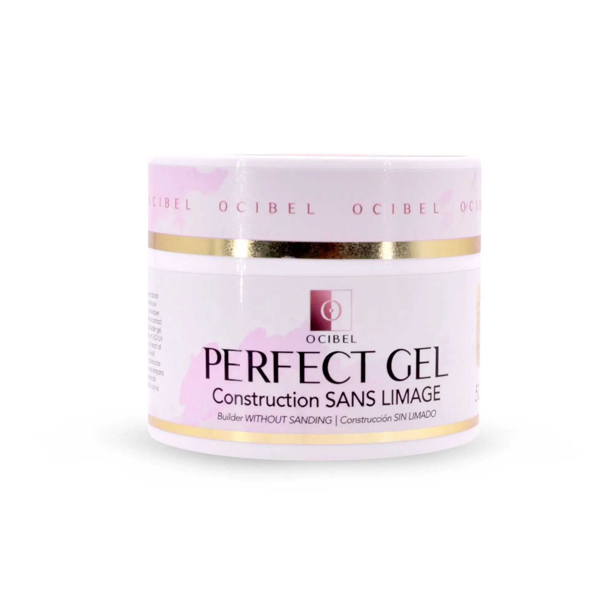 Perfect Gel Construction SANS LIMAGE 50g SANS TPO / HEMA - Nude Beige OCIBEL