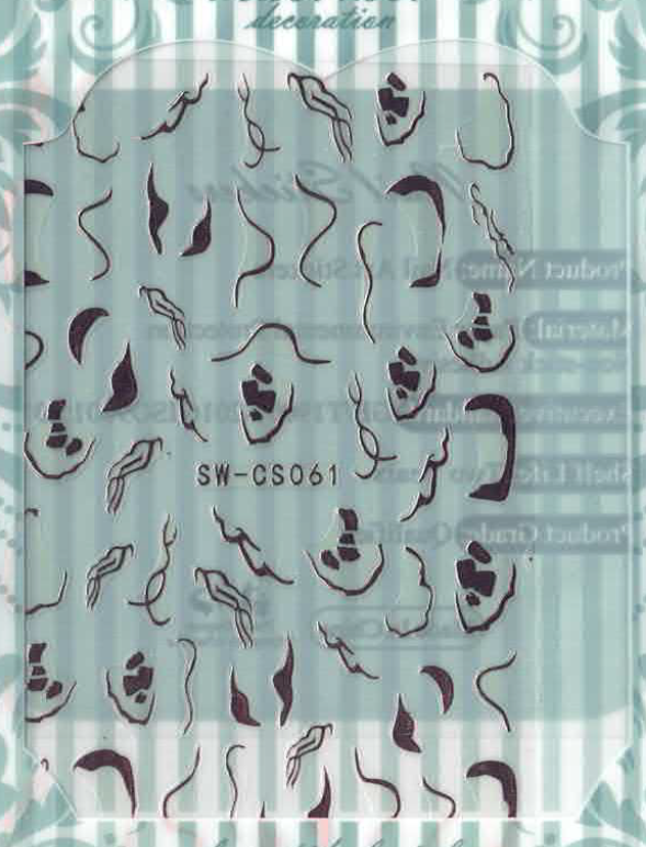 Planche Stickers Autocollant Motif OCIBEL