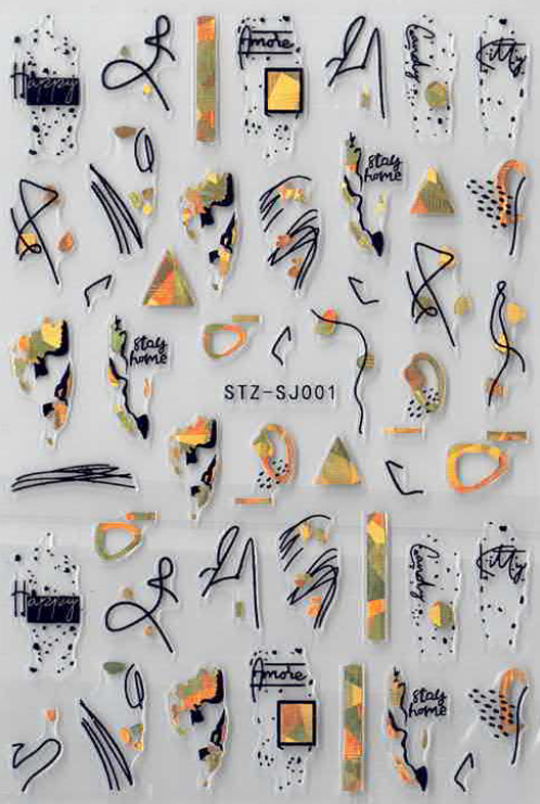 Planche Stickers Autocollant Motif OCIBEL