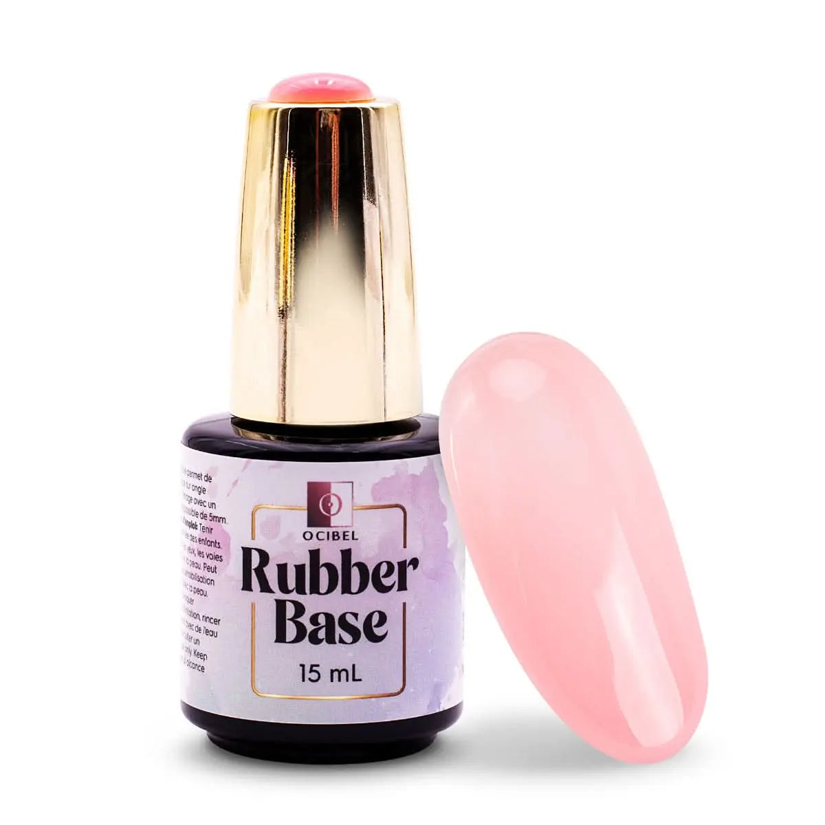 Rubber Base - Gummy Base UV / LED Nude 05 Sans HEMA / DI-HEMA - 15 ml OCIBEL