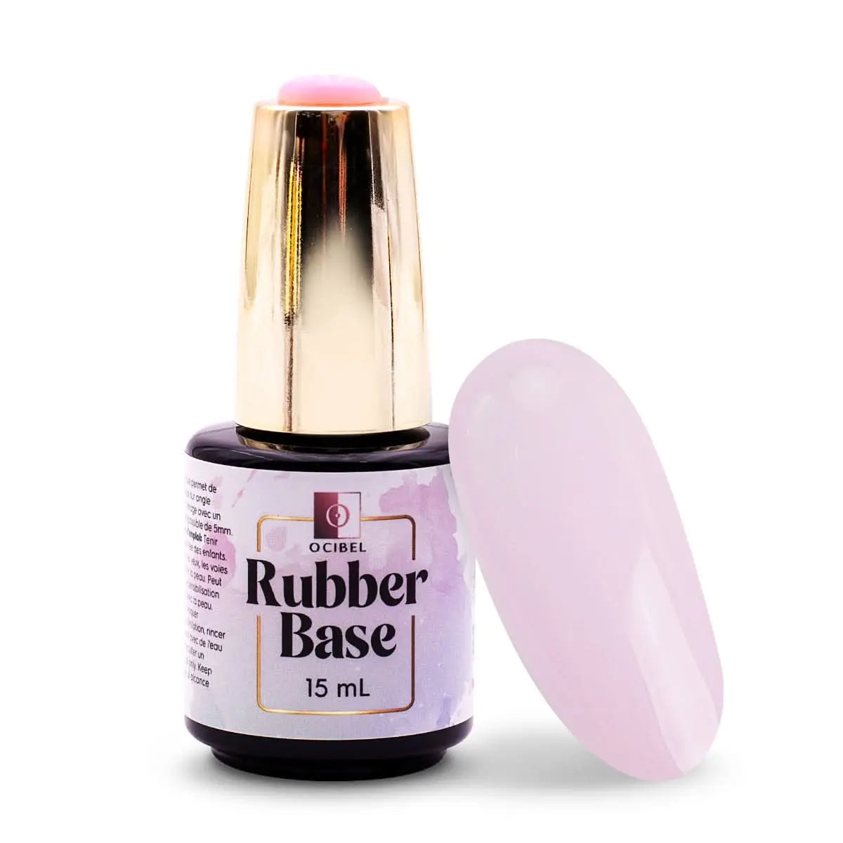 Rubber Base - Gummy Base UV / LED Nude 06 Sans HEMA / DI-HEMA - 15 ml OCIBEL
