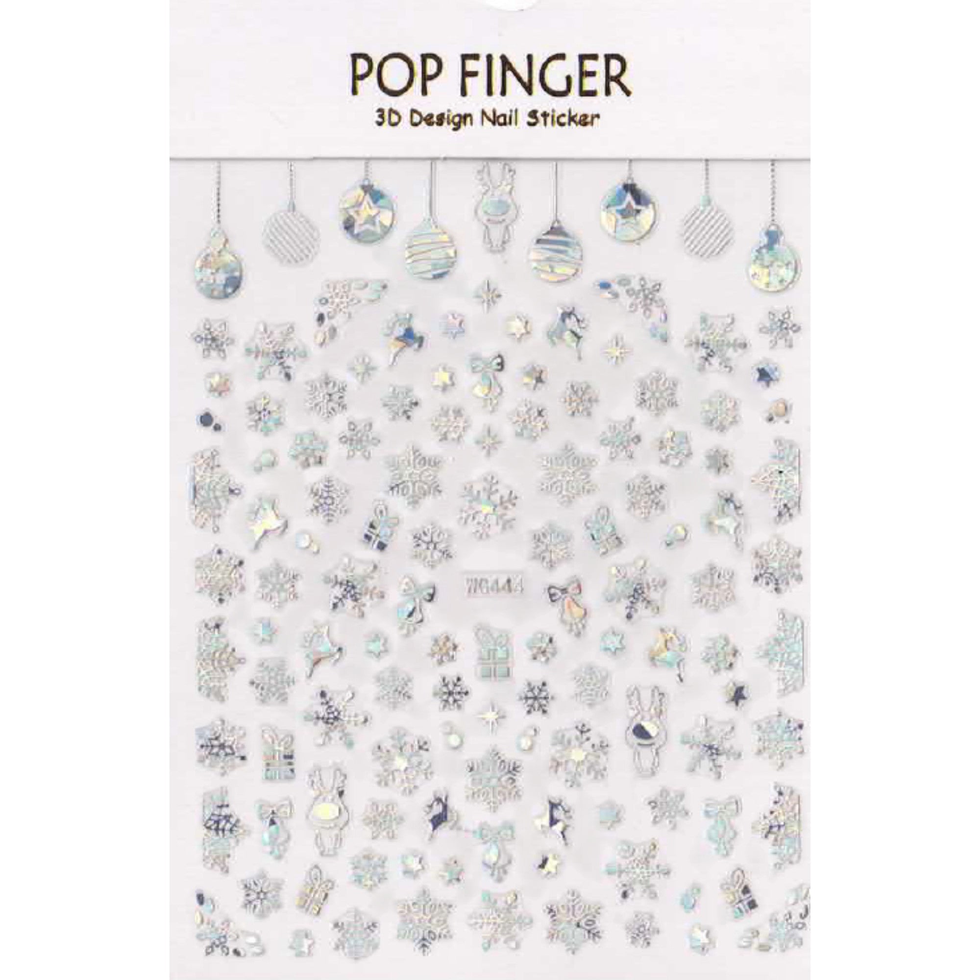 Stickers Noël – Planches Festives pour Nail Art 7 OCIBEL