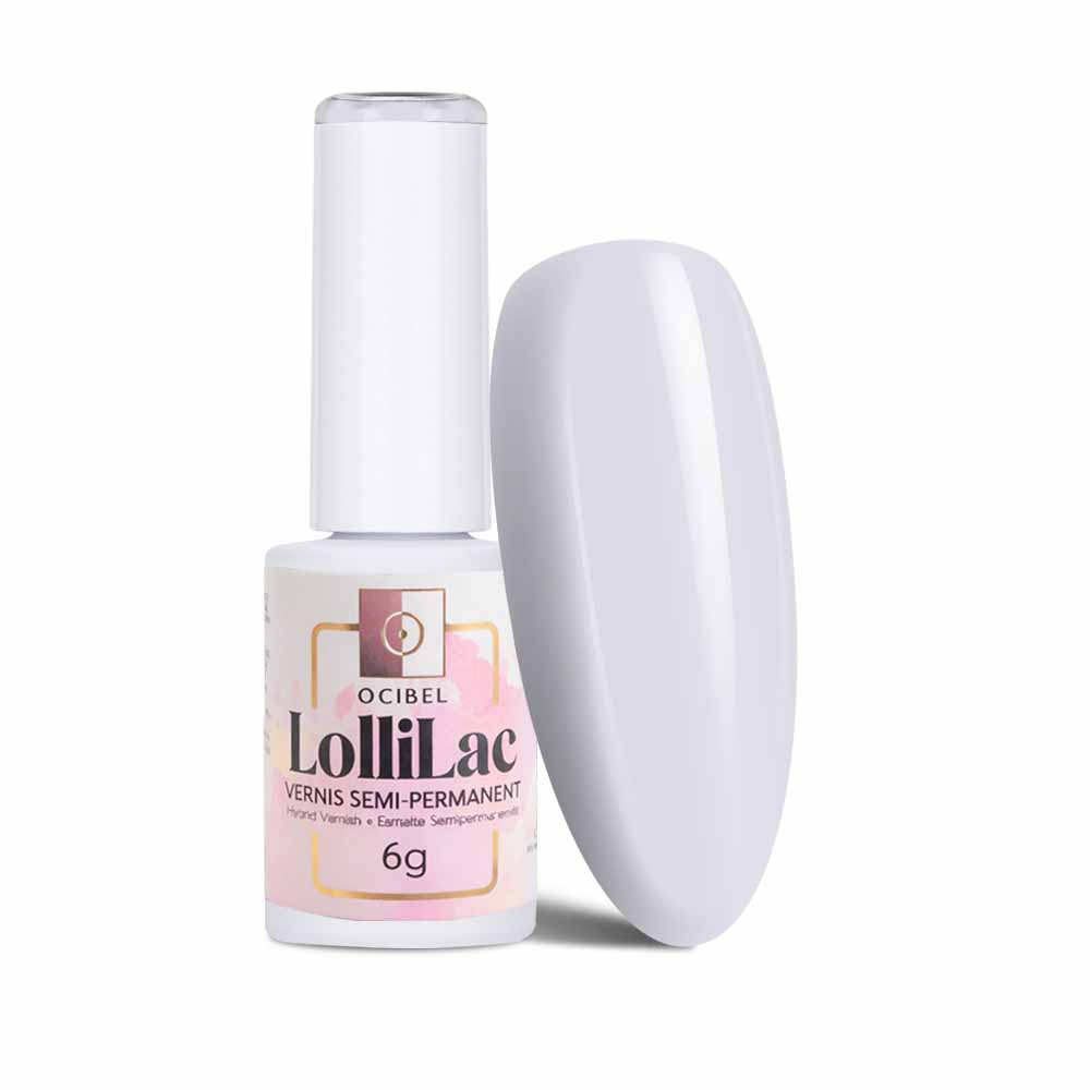 Vernis Semi Permanent UV / LED - Whites W2 Light Grey 6g OCIBEL